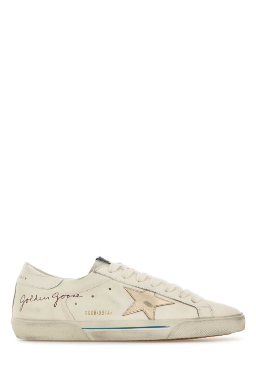 ivory leather Super Star sneakers GOLDEN GOOSE DELUXE BRAND (GMF01015F008166)