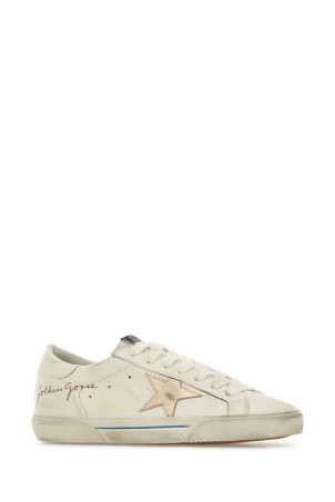 ivory leather Super Star sneakers GOLDEN GOOSE DELUXE BRAND (GMF01015F008166)