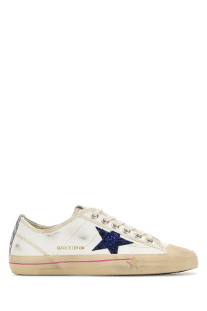 Білі шкіряні кросівки V-Star GOLDEN GOOSE DELUXE BRAND (GWF00205F004539)