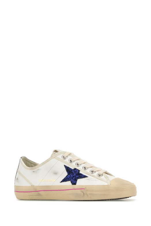 Білі шкіряні кросівки V-Star GOLDEN GOOSE DELUXE BRAND (GWF00205F004539)