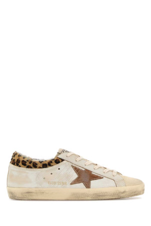 Chalk suede Super Star sneakers GOLDEN GOOSE DELUXE BRAND (GWF01042F008167)