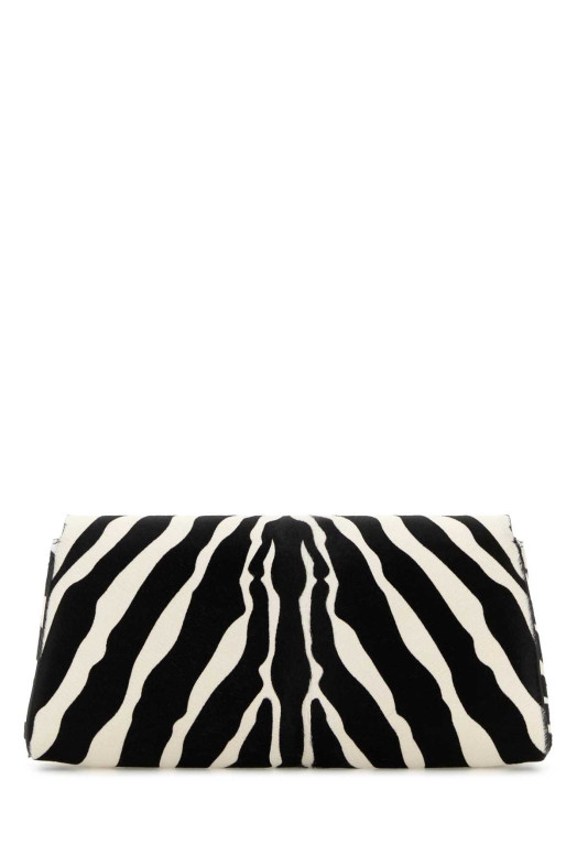 Клатч Audrey з принтом з телячої шкіри KHAITE (H3033711L711)