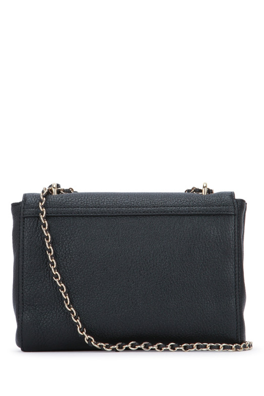 LILY GLOSSY GOAT Чорна ШОВКОВИЦЯ (HH3288874) MULBERRY