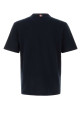 Midnight blue piquet t-shirt Black THOM BROWNE (MJS123A00050)