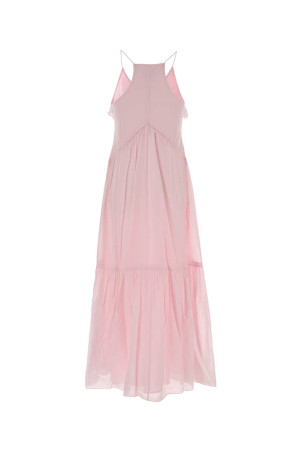 Pink cotton blend Vasma dress ISABEL MARANT ETOILE (RO1003FBB3J04E)
