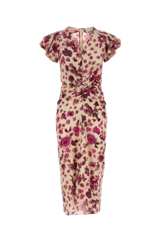 Сукня Terenae з друкованого еластичного шовку ISABEL MARANT (RO1067FAD1J11I)