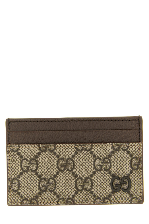 GG card holder  Brown
