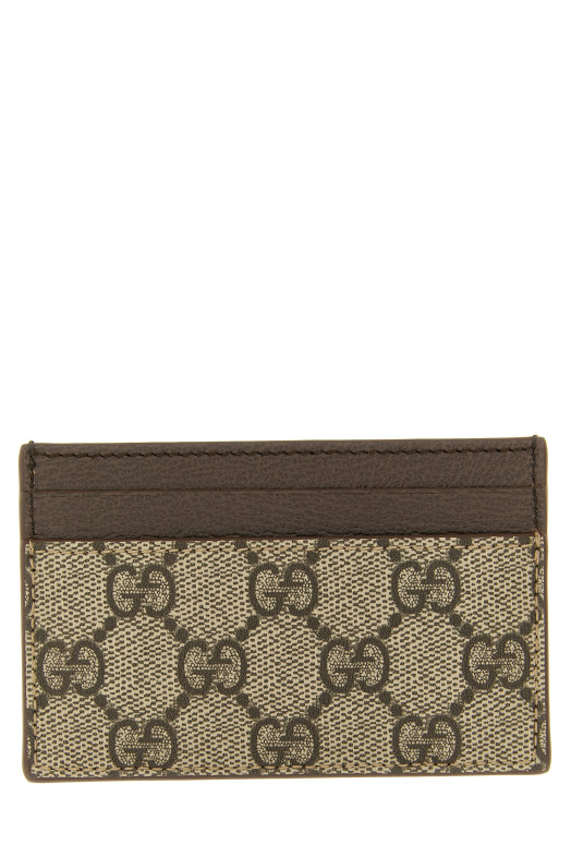 GG card holder  Brown