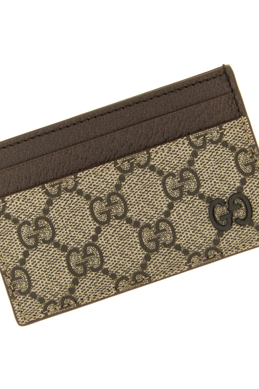 GG card holder  Brown