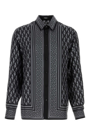 Printed silk shirt VERSACE (10194381A16785)