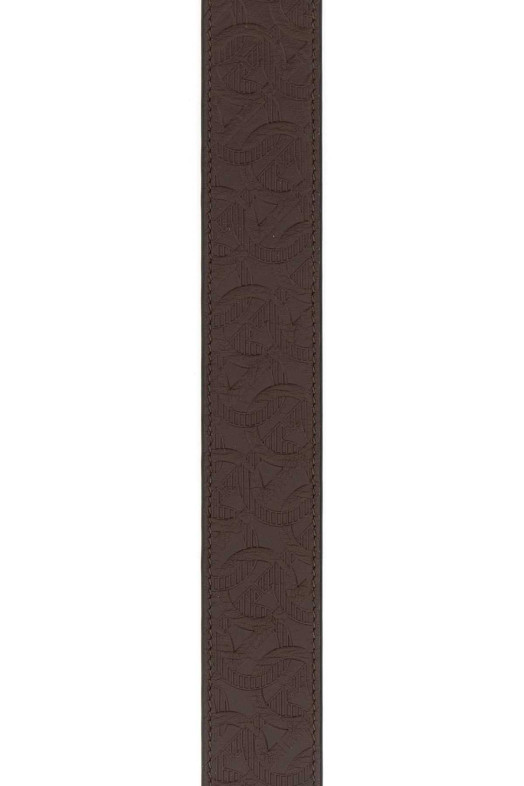 Brown leather reversible belt SALVATORE FERRAGAMO (675542741409)