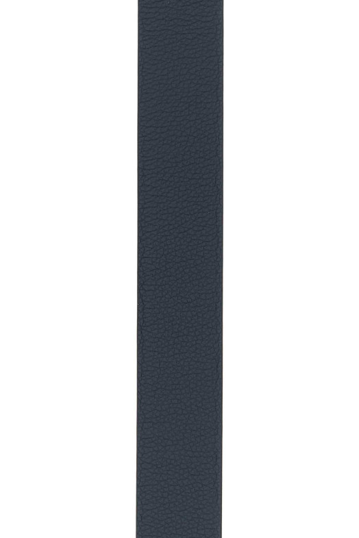 Dark blue leather Squared FF reversible belt FENDI (7C0541AQWH)