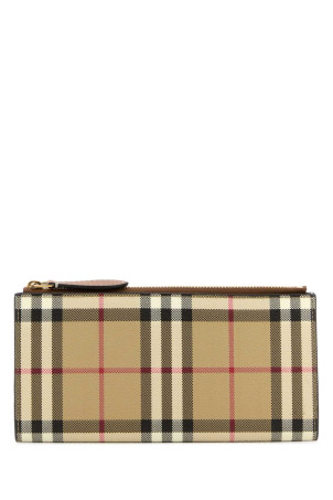 Printed canvas wallet BURBERRY (8109809)