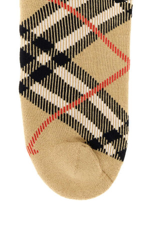 Вишиті шкарпетки з еластичної бавовняної суміші BURBERRY (8119722)
