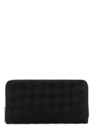 Black leather wallet BOTTEGA VENETA (814838V63U1)