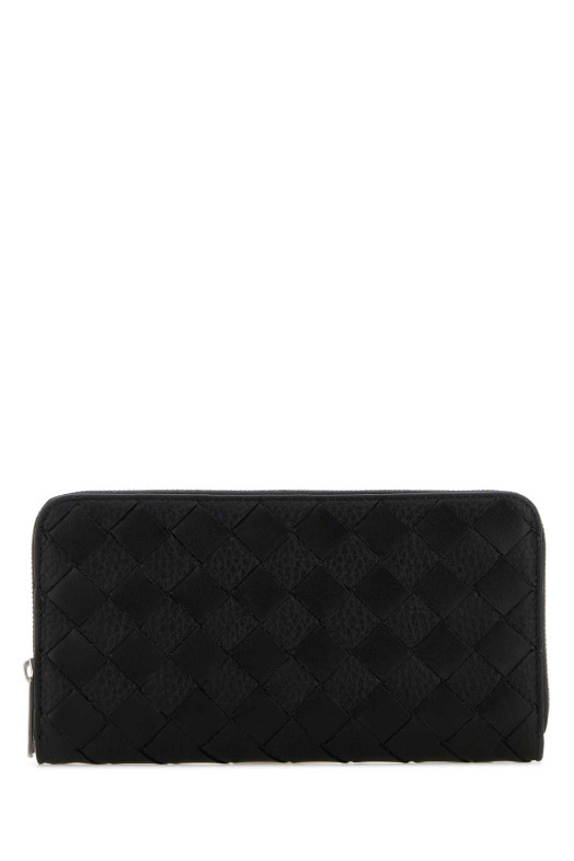 Black leather wallet BOTTEGA VENETA (814838V63U1)