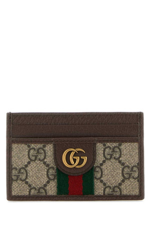 Printed canvas card holder GUCCI (834795FAEOI)