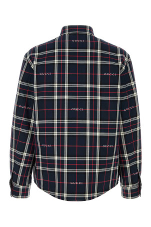 Embroidered cotton shirt GUCCI (853013ZAUAC)