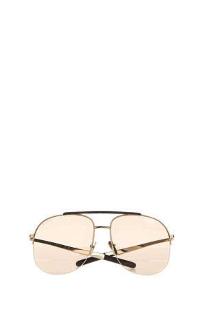 Золоті металеві сонцезахисні окуляри GUCCI (861000I3330)