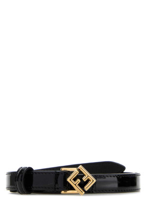 Black leather belt Black FENDI (8C0742AW63)