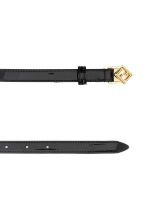 Black leather belt Black FENDI (8C0742AW63)