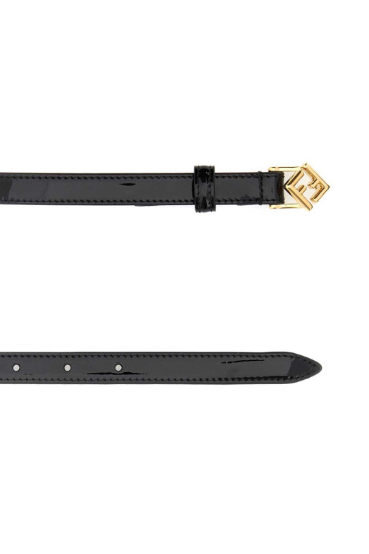 Black leather belt Black FENDI (8C0742AW63)