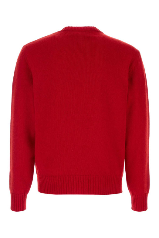 Красный шерстяной свитер VALENTINO GARAVANI (8V3KC37ABBN)