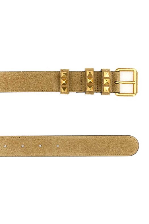 Beige suede belt VALENTINO GARAVANI (8W2T0SV3SWU)