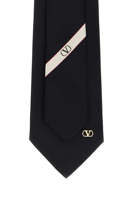 Black silk tie VALENTINO GARAVANI (8Y2EV194SVM)