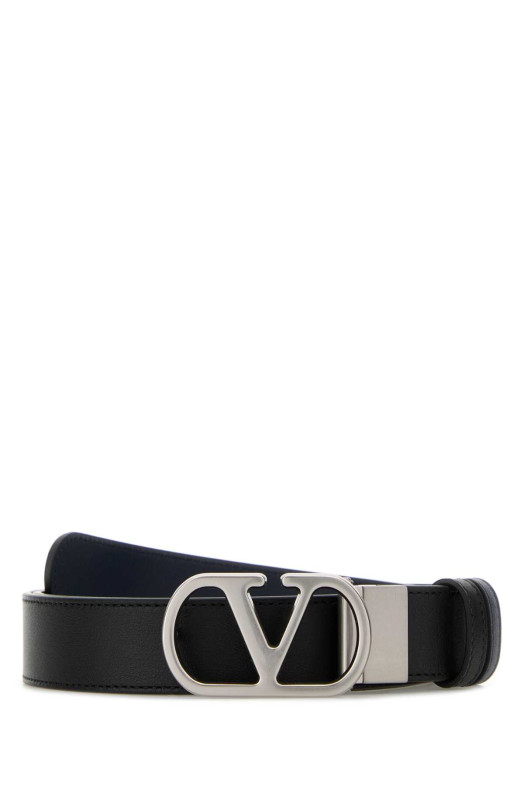 Black reversible leather belt VALENTINO GARAVANI (8Y2T0SQ3UPC)