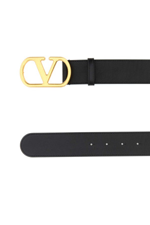 Black leather belt Black VALENTINO GARAVANI (8Y2T0SQ7IYR)