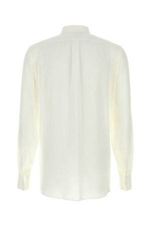 White crepe shirt DOLCE & GABBANA (G5ML1TFU1UQ)
