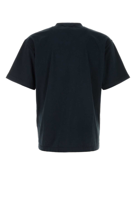 Midnight blue cotton t-shirt Black STONE ISLAND (L1S152100030S0115)