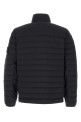 Midnight blue stretch nylon down jacket Black STONE ISLAND (L1S154100106S0183)