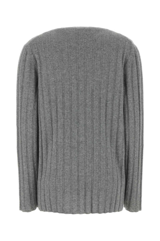 Grey wool blend sweater MIU MIU (MML02PSOOO17JA)
