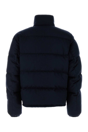 Navy blue cashmere down jacket Blue PRADA (SGC921SOOO17XT)