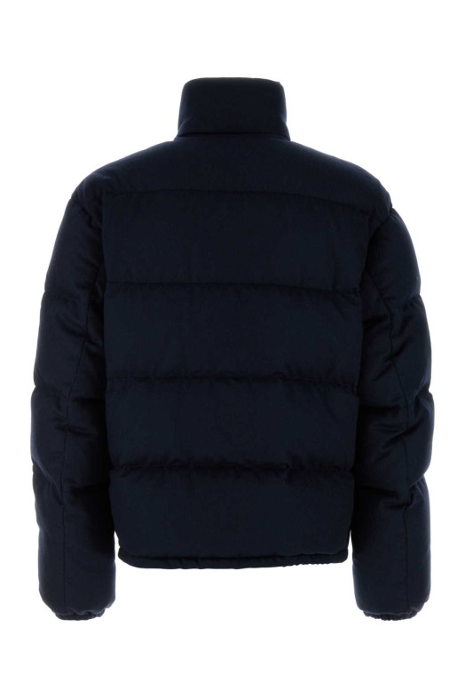 Navy blue cashmere down jacket Blue PRADA (SGC921SOOO17XT)