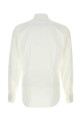 White stretch poplin shirt Black PRADA (UCN478S23110XM)