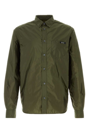 Army green Re-Nylon shirt PRADA (SC834SOOO1WQ9)