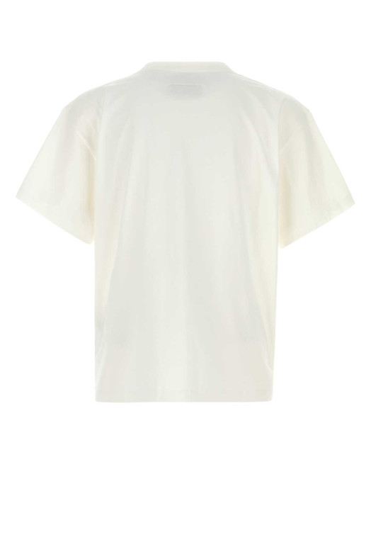 White cotton t-shirt Multicolor MM6 MAISON MARGIELA (SH0GC0032M20170)