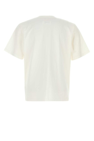 White cotton t-shirt Multicolor MM6 MAISON MARGIELA (SH0GC0069S24311)