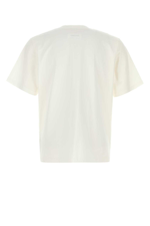 White cotton t-shirt Multicolor MM6 MAISON MARGIELA (SH0GC0069S24311)