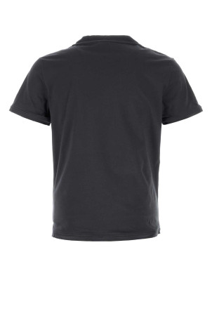 Graphite cotton t-shirt PRADA (UJN964SOOO17Z3)