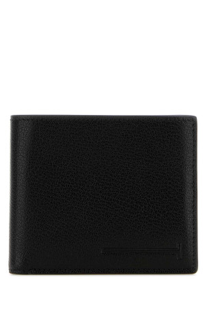 Black leather wallet TOM FORD (YH410LGO033S)