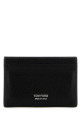 Черный кожаный держатель для карт TOM FORD (YH413LGO033S)
