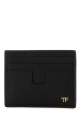 Черный кожаный держатель для карт TOM FORD (YM233LCL081G)