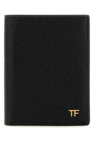 Black leather card holder TOM FORD (YM279LCL081G)