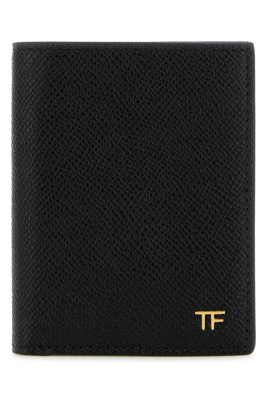 Black leather card holder TOM FORD (YM279LCL081G)