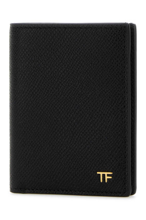 Black leather card holder TOM FORD (YM279LCL081G)