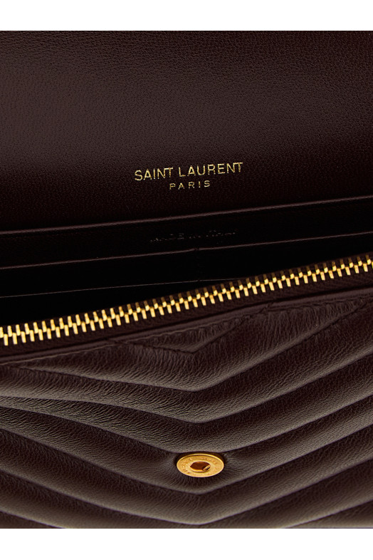 Кошелек на цепочке «Envelope Cassandre» бордовый 742920AAA446195